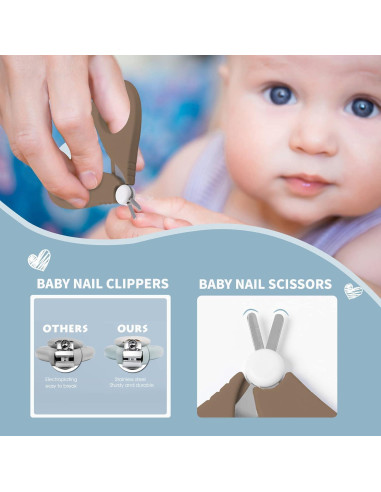 Set de Aseo para Bebés 6 en 1 APN - Madera Natural