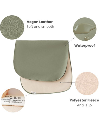 Almohadilla Cambiadora de Bebé Konssy 76x43cm Impermeable