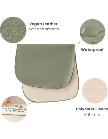 Almohadilla Cambiadora de Bebé Konssy 76x43cm Impermeable