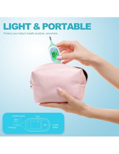 Termómetro Digital Rectal VESOGY para Bebés - Rápido y Preciso