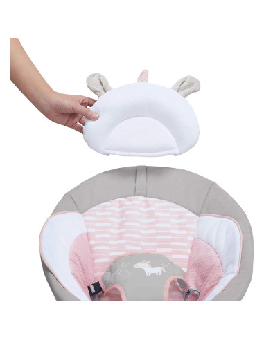 Bouncer Calmante Ingenuity Flora Unicornio 0-6 Meses 9 kg