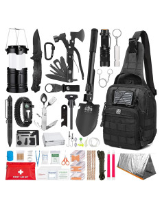 Kit de Supervivencia Monterra 265 Pzs Primeros Auxilios Camping