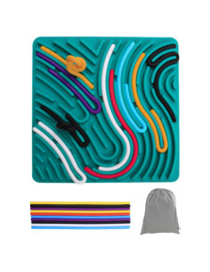 Tablero de Actividad Sensorial Zilynhom Verde para Niños y Adultos