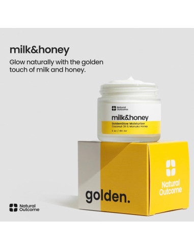 Crema Hidratante de Leche y Miel Natural Outcome 159g