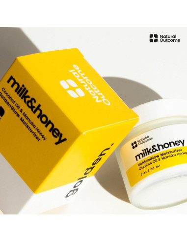 Crema Hidratante de Leche y Miel Natural Outcome 159g