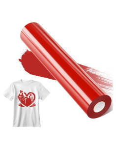 Vinilo Termoadhesivo Rojo Oscuro JAVIGA 30.48 cm x 10.67 m