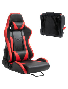 Asiento de Carreras Marada RS Ajustable Rojo con Doble Bloqueo