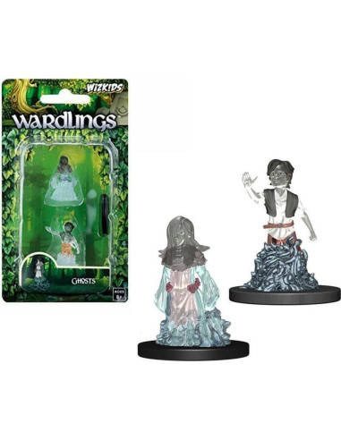 Figuras RPG Pintadas WizKids Wardlings Fantasmas 2 Piezas