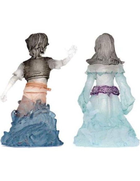 Figuras RPG Pintadas WizKids Wardlings Fantasmas 2 Piezas Figuras RPG Pintadas WizKids Wardlings Fantasmas 2 Piezas