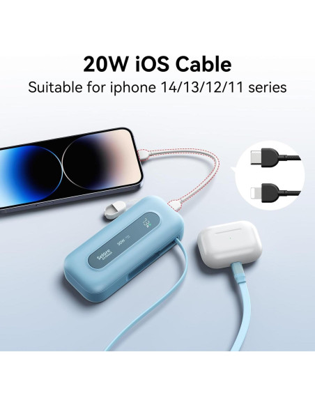 Banco de Energía 10,000mAh C-Smartlink con Carga Rápida 30W Banco de Energía 10,000mAh C-Smartlink con Carga Rápida 30W