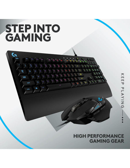 Combo Gaming Logitech G502 Hero y G213 Prodigy RGB - Ratón y Teclado