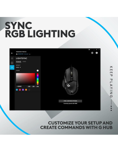 Combo Gaming Logitech G502 Hero y G213 Prodigy RGB - Ratón y Teclado