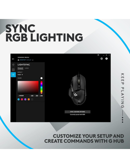 Combo Gaming Logitech G502 Hero y G213 Prodigy RGB - Ratón y Teclado