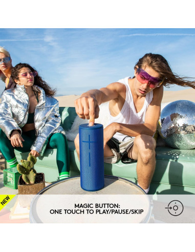 Altavoz Bluetooth Portátil Logitech MEGABOOM 3 - Púrpura