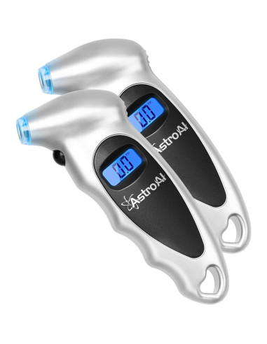 Medidor de Presión de Neumáticos Digital AstroAI 10.34 Bar + Multímetro TRMS