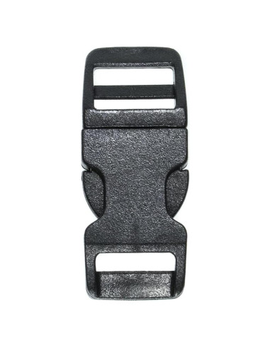 Hebilla Contorneada Paracord Planet 1,27 cm Paquete de 10