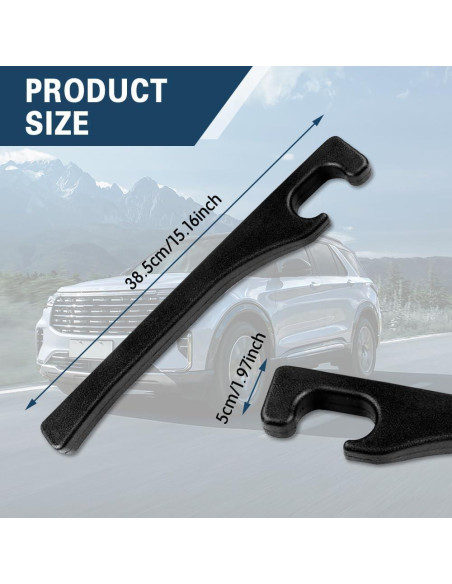 Relleno de Espacio entre Asientos de Coche WINUERK - 2 Piezas