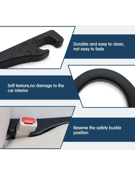 Relleno de Espacio entre Asientos de Coche WINUERK - 2 Piezas