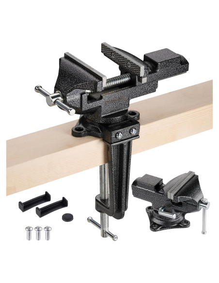 Morsa Universal CTrowelpro 3.3" con Base Giratoria 360