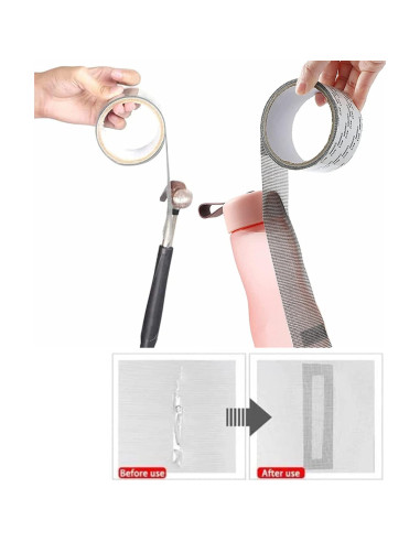 Kit de Cinta de Reparación de Pantalla Antfees 10m x 10cm