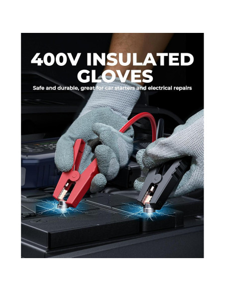 Arrancador de Batería YaberAuto AP01 6000A con Compresor 150PSI