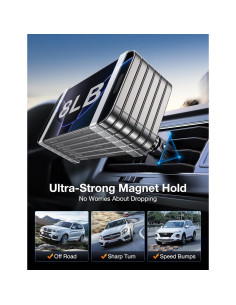 Soporte de Coche MagSafe AKEsepe con Rotación 360 - Negro 2