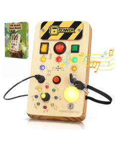 Tablero Ocupado Musical Montessori OAKJAR para Bebés 1-4 Años