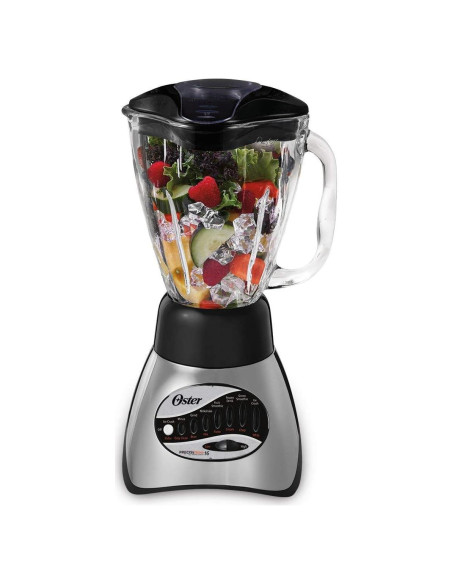 Licuadora Oster Clásica 16 Velocidades Jarra Vidrio 1.2L