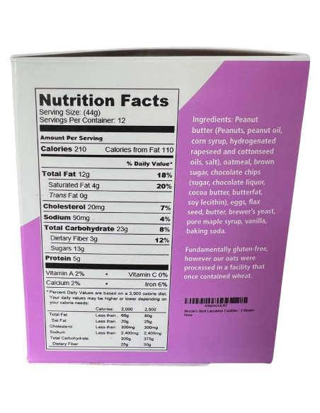 Galletas de Lactancia Bessie 680g | Avena y Chocolate