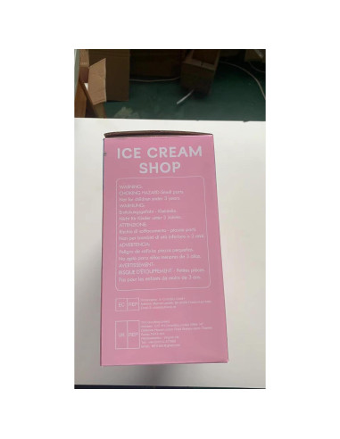 Carrito de Helados de Madera Medoga 29 Piezas para Niños