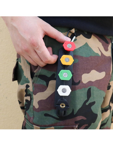 Kit Pistola Pulverización BEARFORCE 5 Boquillas Turbo