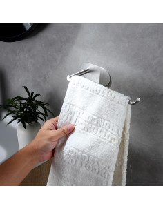 Soporte para Toallas de Mano SUNTECH Acero Inoxidable 2 Paquetes 2