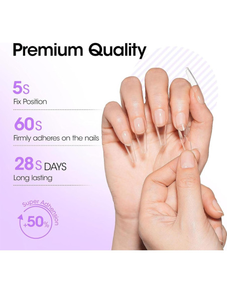 Gellen Pegamento para Uñas 5 en 1 UV 15ML - Gel Adhesivo