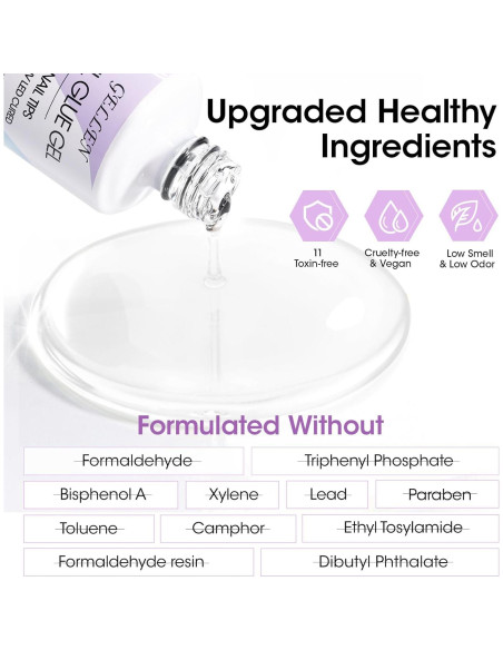 Gellen Pegamento para Uñas 5 en 1 UV 15ML - Gel Adhesivo