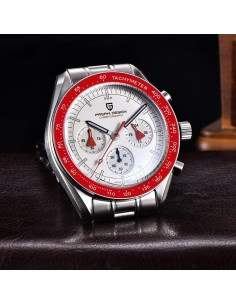 Reloj Deportivo Pagani Design PD-1701 Cronógrafo 40mm Acero Inoxidable 2