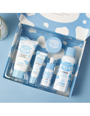 Kit de Cuidado de la Piel LAIKOU 5 Piezas para Mujeres