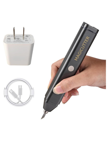 Cuchillo Ultrasonico Portátil Genérico MC-01 40 Cuchillas Repuesto Cuchillo Ultrasonico Portátil Genérico MC-01 40 Cuchillas Repuesto