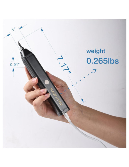 Cuchillo Ultrasonico Portátil Genérico MC-01 40 Cuchillas Repuesto Cuchillo Ultrasonico Portátil Genérico MC-01 40 Cuchillas Repuesto