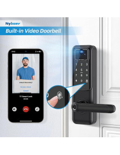 Cerradura Inteligente Nyboer H3B PRO TT con Cámara y WiFi 2