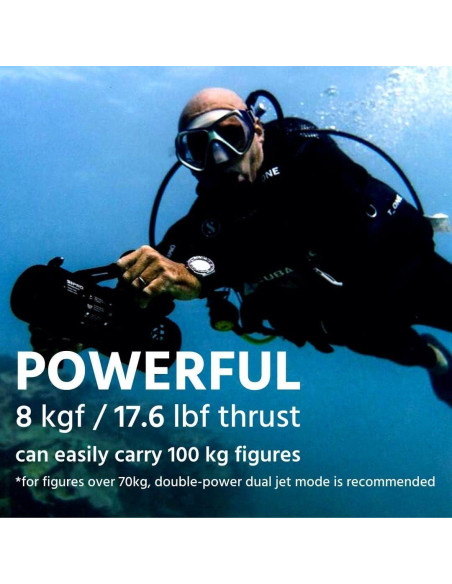 Scooter Submarino LEFEET S1 Pro 2 en 1 para Buceo