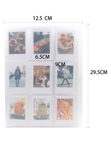 Álbum de fotos Ablus 288 para Fujifilm Instax y Polaroid