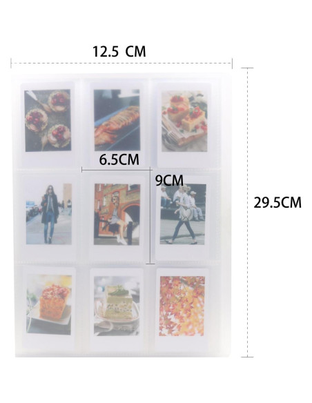 Álbum de fotos Ablus 288 para Fujifilm Instax y Polaroid