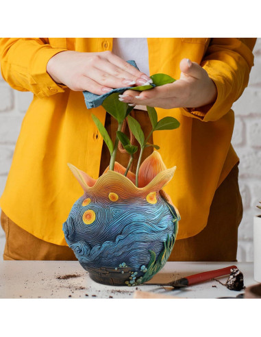 Maceta Decorativa U WONDERFUL Cielo Estrellado 17.3 cm