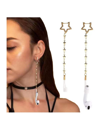 Correa Antipérdida para Airpods Levtandy Estilo Estrella