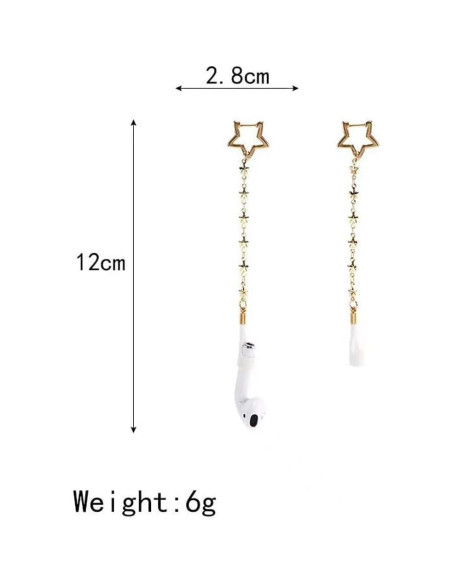 Correa Antipérdida para Airpods Levtandy Estilo Estrella