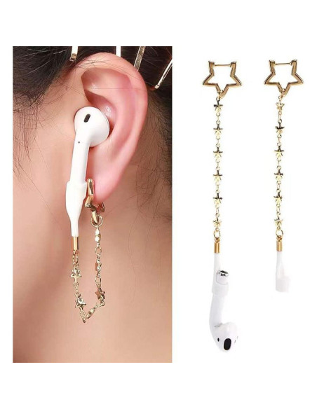 Correa Antipérdida para Airpods Levtandy Estilo Estrella