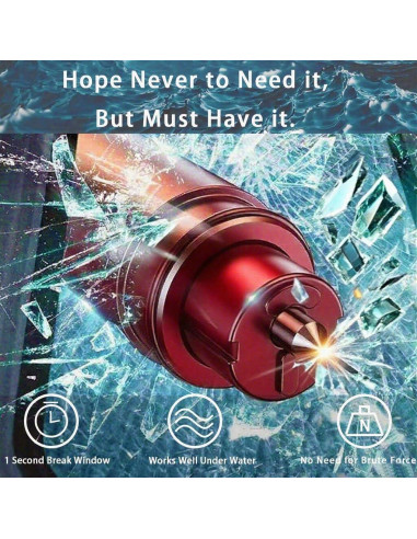 Martillo de Vida KANEKALARY 2025 Cortador de Cinturón y Rompedor de Ventanas