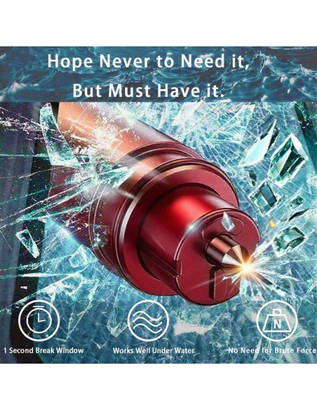 Martillo de Vida KANEKALARY 2025 Cortador de Cinturón y Rompedor de Ventanas Martillo de Vida KANEKALARY 2025 Cortador de Cinturón y Rompedor de Ventanas