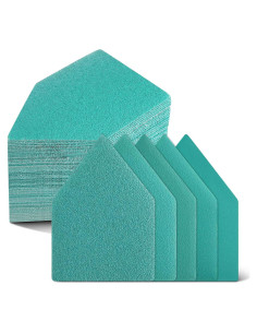 50 Hojas de Papel de Lija Triangular 80-240 Grano Ceoighe