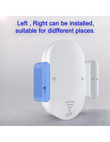 Alarma Inalámbrica de Puerta y Ventana Evernary 130dB - 6 Piezas